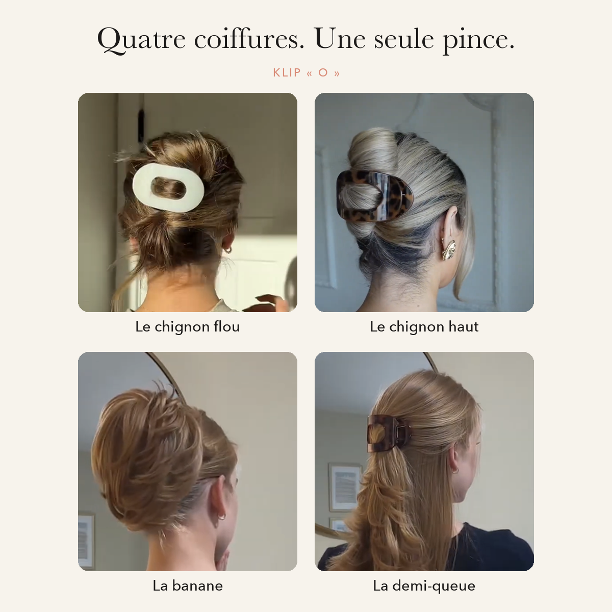 Klip "O" - Pince plate