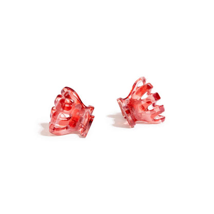 Klip Papillon Bleu - Barette aimantée - Lot de 3
